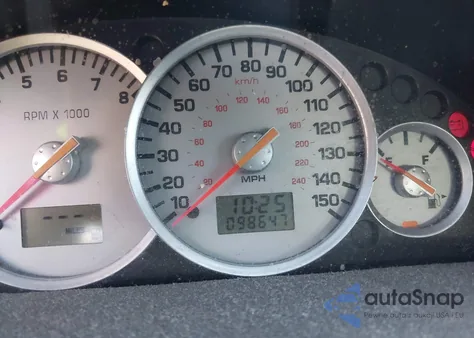 2002 Mercury Cougar V6 из США, поврежденный, VIN 1ZWFT61LX25605638